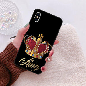 King & Queen Luxury Crown Phone Case