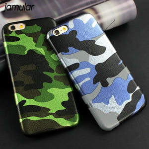 Military Camouflage Leather Case
