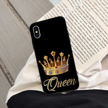 Load image into Gallery viewer, King &amp; Queen Luxury Crown Phone Case
