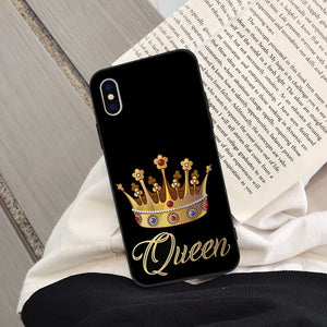 King & Queen Luxury Crown Phone Case